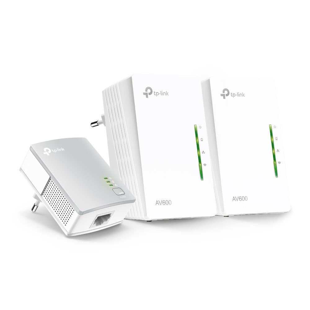 TP-Link TL-WPA4220T KIT – AV600 Powerline-WLAN-Erweiterung (3er-Set)
