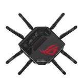 ASUS ROG Rapture GT-BE98 Quad-Band WiFi 7 Gaming Router (320MHz Bandbreite, duale 10G Ports, VPN)