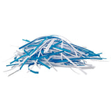 GENIE A4 Aktenvernichter 106 S 6 Blatt Streifenschnitt 7l Papierkorb, silber schwarz
