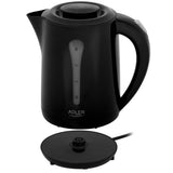 Adler AD 1244 Wasserkocher 2,5 L XXL Kunststoff schwarz – leistungsstark & sicher