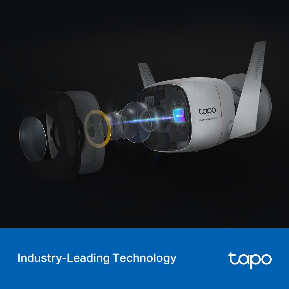 TP-Link Tapo C325WB – 2K QHD Außenkamera mit ColorPro™-Technologie & IP66-Schutz