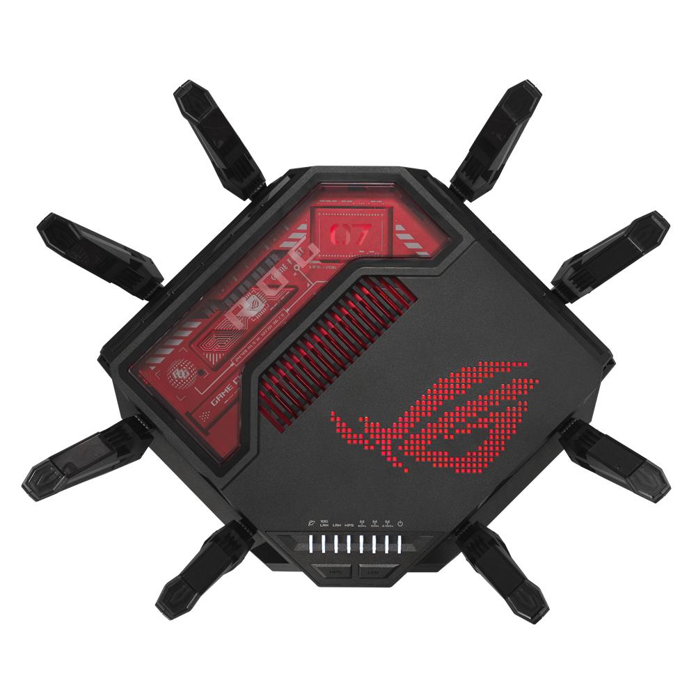 ASUS ROG Rapture GT‑BE19000 Tri‑Band WiFi 7 Gaming Router mit 10G Ports