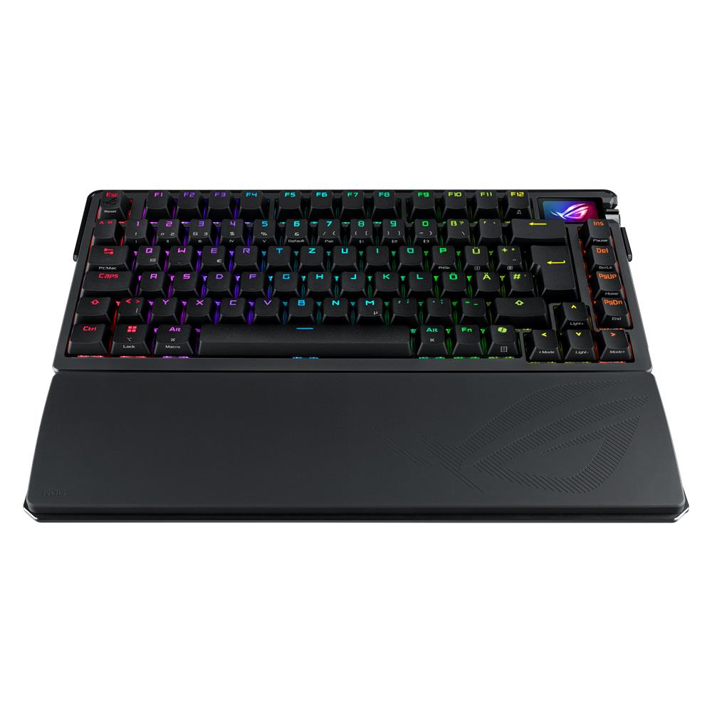 ASUS ROG Azoth Extreme 75% Gaming Tastatur QWERTZ OLED Wireless RGB