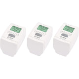 Olympia HT 430‑22 Heizkörperthermostat – Energiespar-Thermostat programmierbar (3er Set)