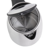 Adler AD 1340 Wasserkocher Edelstahl, 1,7 Liter, 2200 Watt, mit LCD-Display und Temperaturregelung