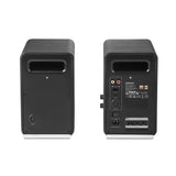 Edifier QR65 Aktive Design-Monitorlautsprecher (70 Watt) mit RGB-Lichteffekten, Schwarz
