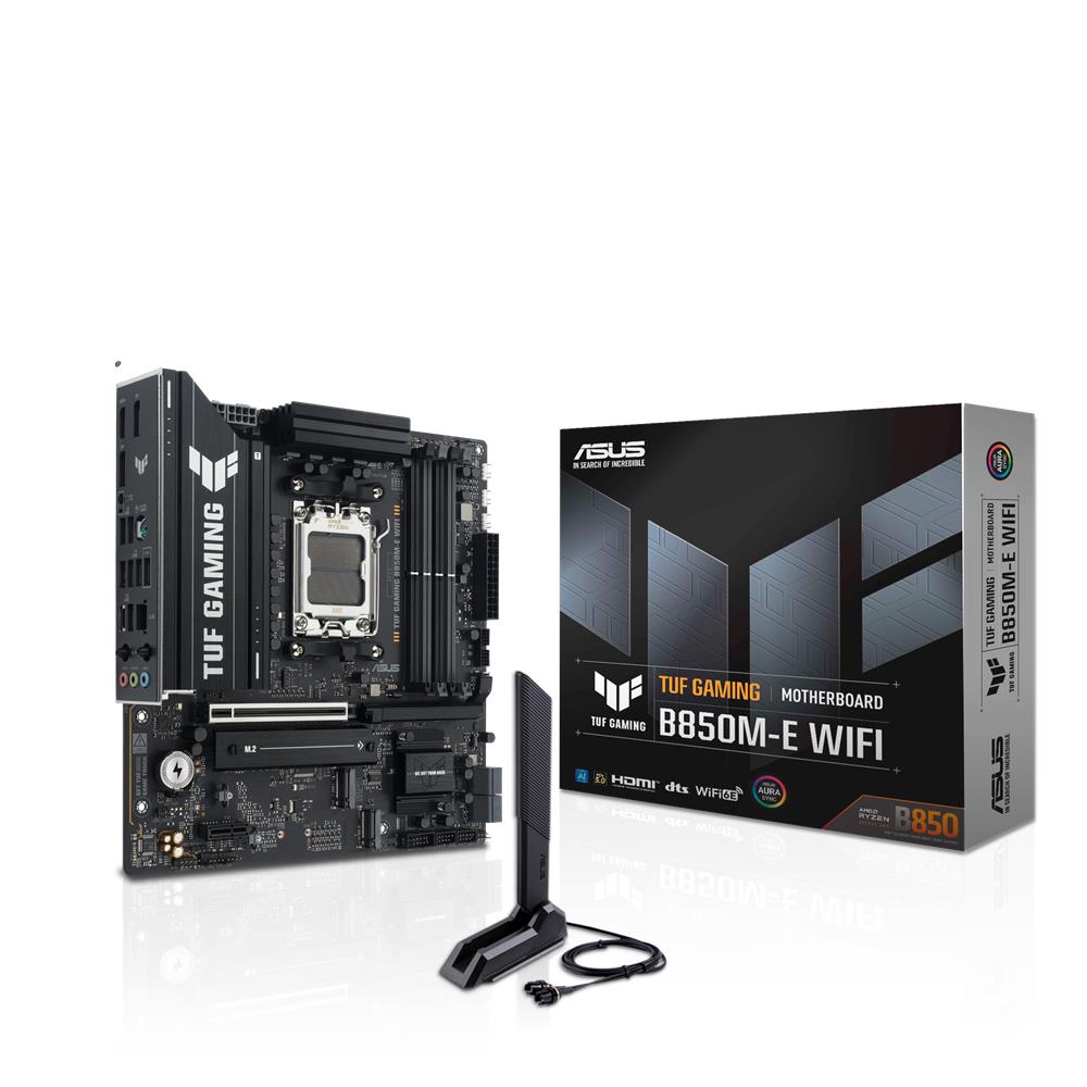 ASUS TUF GAMING B850M-E WIFI Mainboard AM5 micro ATX DDR5 PCIe 5.0 WiFi 6E