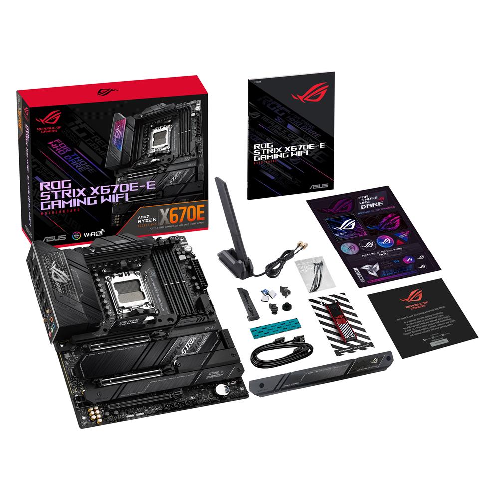 ASUS ROG STRIX X670E-E GAMING WIFI Mainboard Sockel AMD AM5