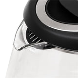 Mesko MS 1307 Wasserkocher Glas 1,8 L mit LED-Beleuchtung und Überkochschutz