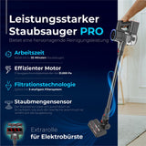 Adler AD 7062 Akku Staubsauger Pro mit Automatikmodus Grau