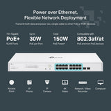 TP-Link Festa FS318GP 18 Port Gigabit PoE Plus Switch 150W SFP Cloud Managed