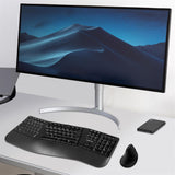 LogiLink Ergonomisches Funk Tastatur Maus Set Schwarz