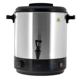 Adler AD 4538 Einkochautomat 28L, elektrischer Edelstahl Einkochtopf mit Zapfhahn, Warmhaltefunktion, 30-110 °C, Glühweinkocher, Getränkespender, Suppenwärmer, 3000W
