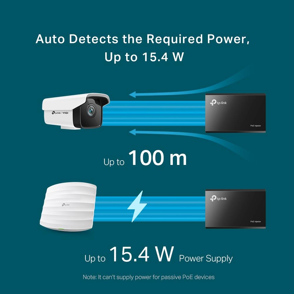 TP-Link TL-POE150S PoE-Injektor Netzwerksplitter Power over Ethernet