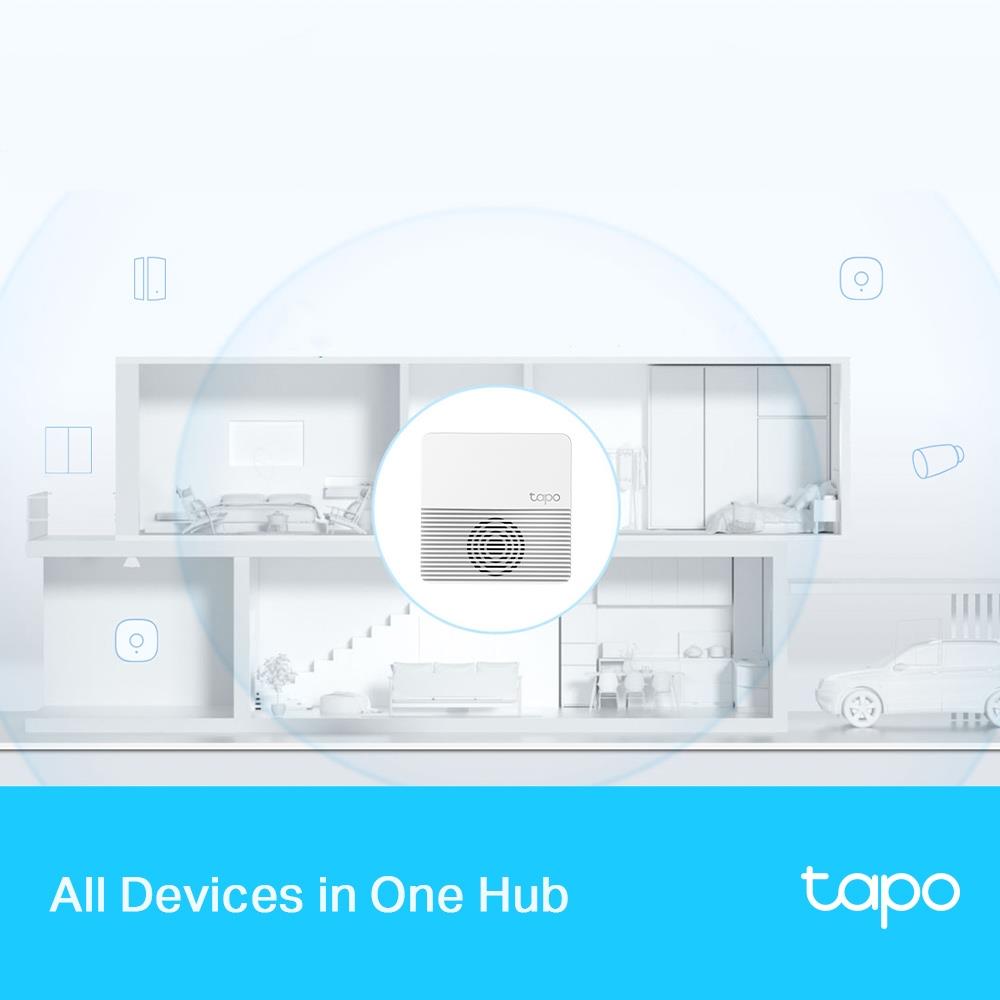 TP-Link Tapo H200 – Smart Hub mit Alarm & lokaler Speicherung für Tapo-Geräte