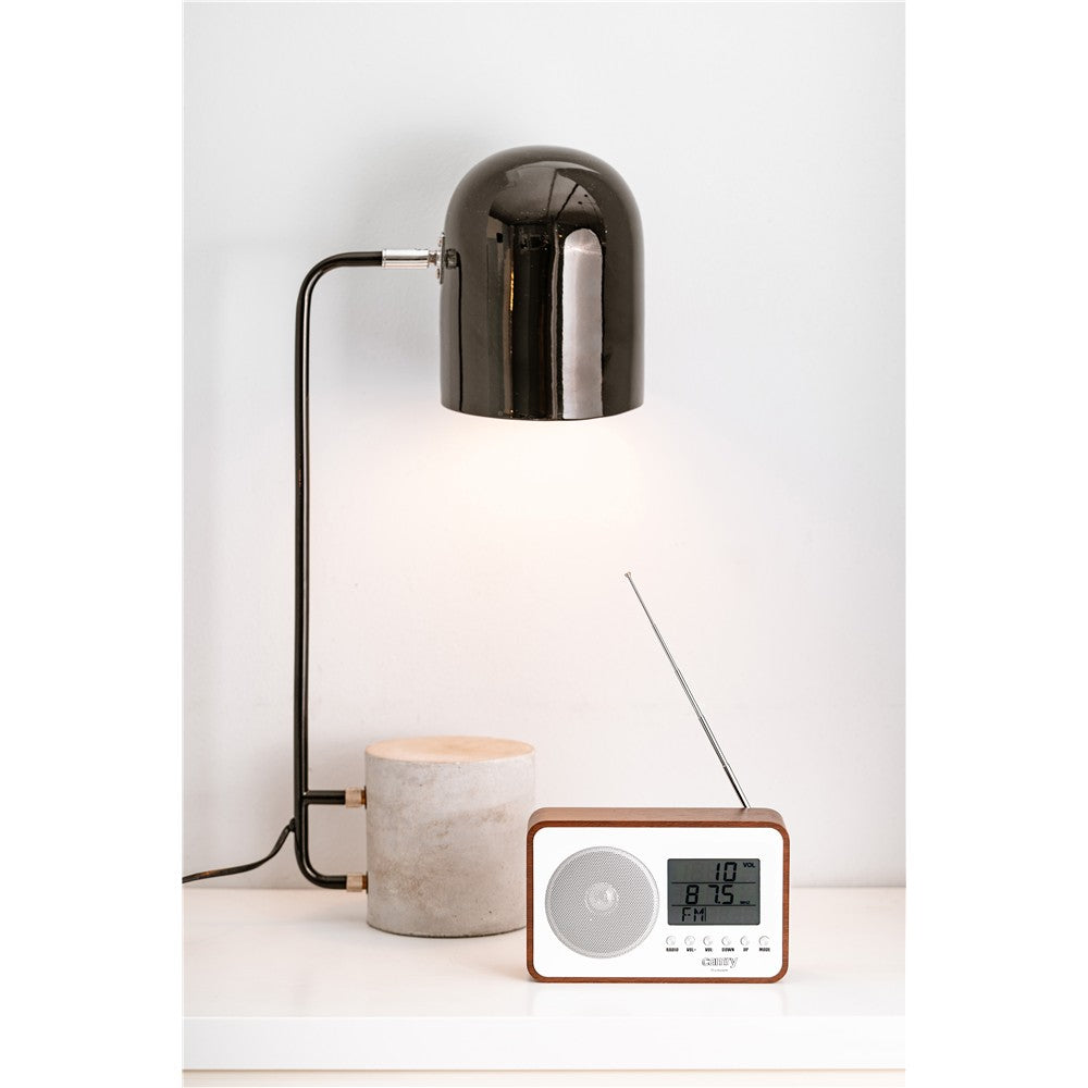Camry CR 1153 FM-Digitalradio Weiß/Braun