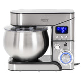 Camry CR 4223 Planeten Küchenmaschine 2000 Watt 5 L Silber LCD Edelstahl Mischsystem Küchengerät