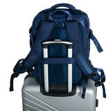 Camry CR 6881nb Business Rucksack 24 L erweiterbar, Handgepäck Rucksack 40x20x30 cm, Laptoprucksack bis 15,6 Zoll, RFID, USB, YKK-Reißverschlüsse, wasserabweisend