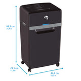 HP Pro Shredder 24CC Aktenvernichter P4 Cross Cut 24 Blatt 30 Liter