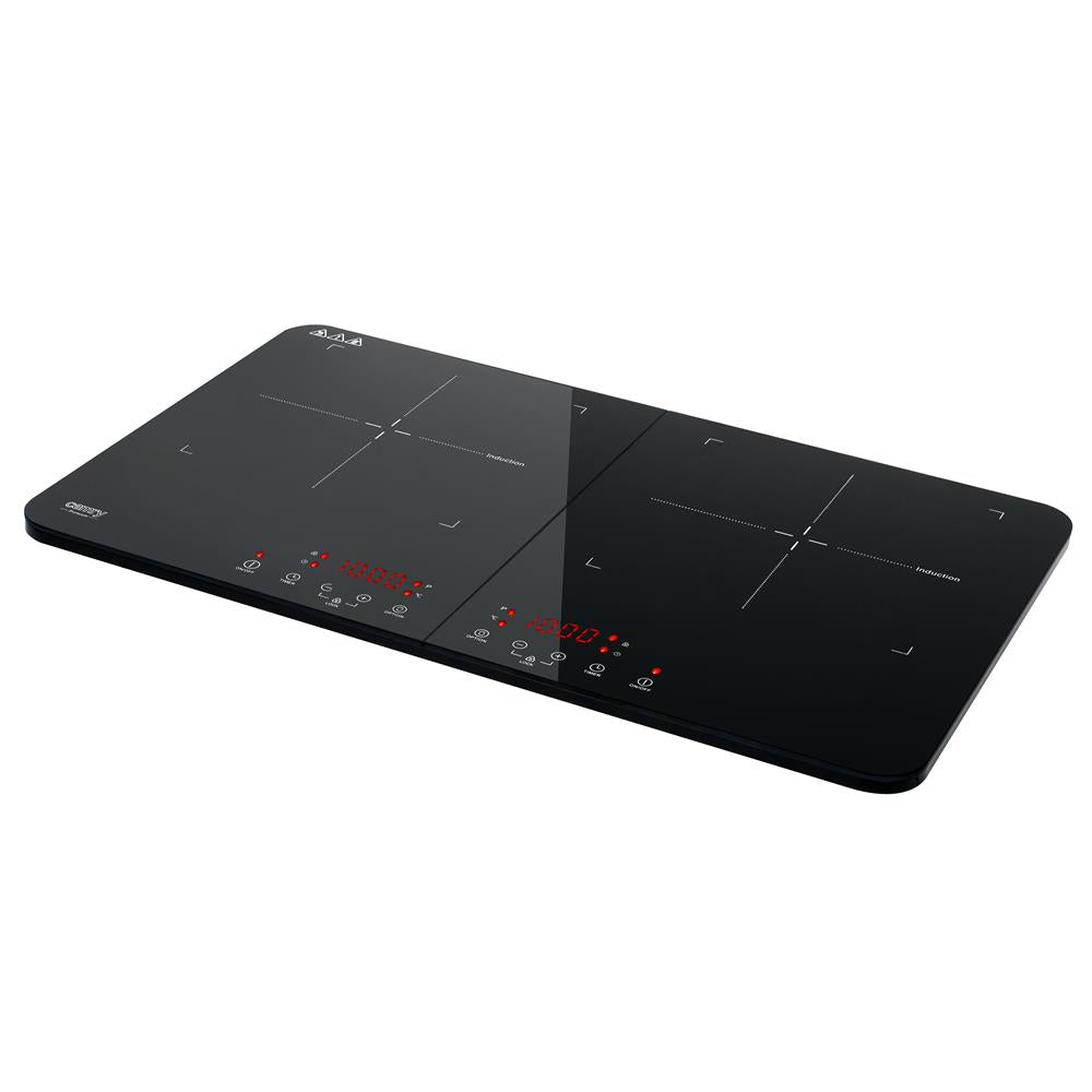 Camry CR 6514 Induktionsherd 60 cm 2 Platten LCD Display schwarz