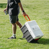 Adler AD 8090 Tragbare Kühlbox 40L grau/weiß – Kühl- & Heizfunktion für unterwegs