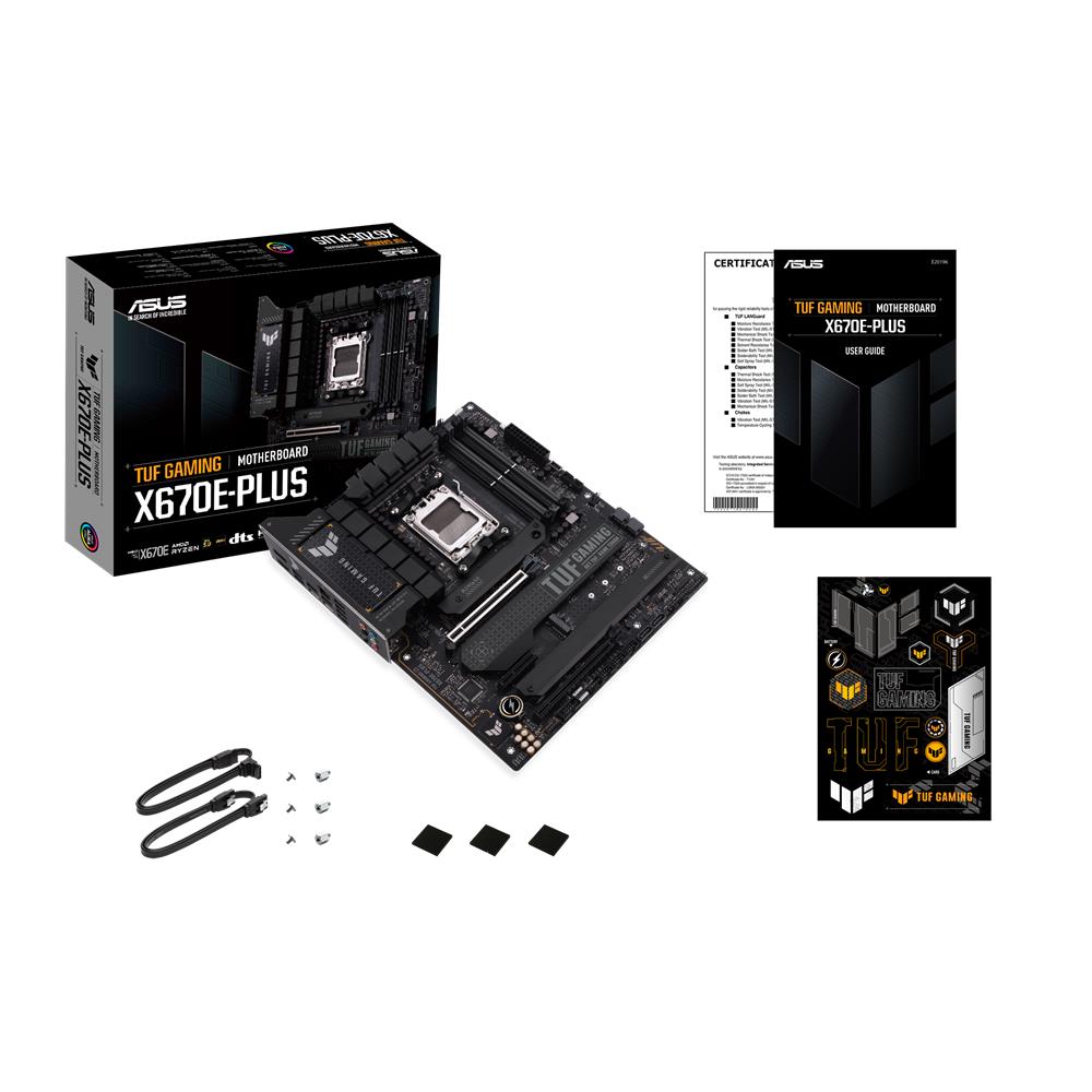 ASUS TUF GAMING X670E-PLUS Mainboard Sockel AMD AM5