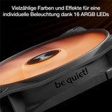 be quiet! Light Wings LX 120mm PWM Reverse Black Lüfter 7 optimierte und invertierte Lüfterblätter