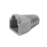 LogiLink Knickschutztülle für RJ45-Stecker, 5,8mm, Grau, 100 Stück