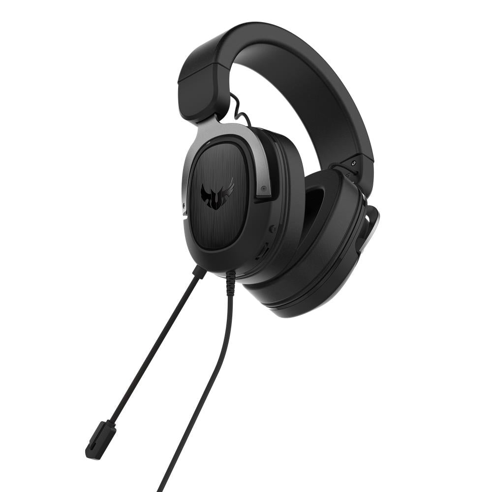 ASUS TUF Gaming H3 Headset für PC PS4 Xbox One Nintendo Switch 7.1-Surround-Sound schwarz/gun metal