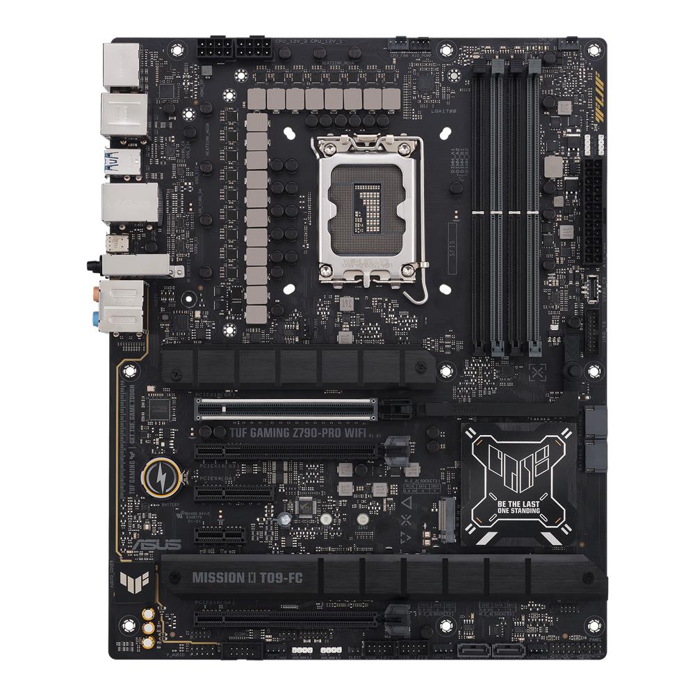 ASUS TUF GAMING Z790-PRO WIFI Mainboard Sockel Intel LGA1700 (ATX, PCIe 5.0, DDR5, 4x M.2, WIFI 6E)