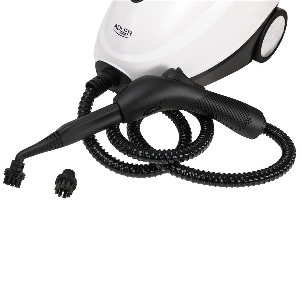 Adler AD 7070 4-in-1 Dampfreiniger für Böden Kleidung Fenster und Fugen Weiß