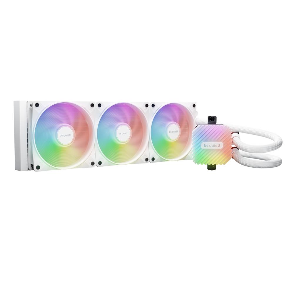 be quiet! Light Loop 360mm White Wasserkühlung 3x Light Wings LX 120mm PWM high-speed ARGB Lüfter White