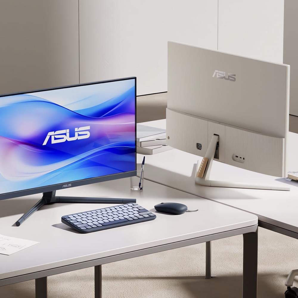 ASUS Eye Care VU249CFE‑P 24 Zoll Full HD IPS Monitor 100Hz USB‑C 15W – Rose Clay (Pink)