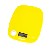 Mesko MS 3159 Küchenwaage digital 5kg LCD Display Tara Funktion Digitalwaage gelb