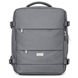 Camry CR 6880dg Reiserucksack 24 Liter, Handgepäck Rucksack mit Laptopfach bis 17 Zoll, Schuhfach, Nassfach, RFID-Fach, Business, Sport und Reisen, dunkel grau