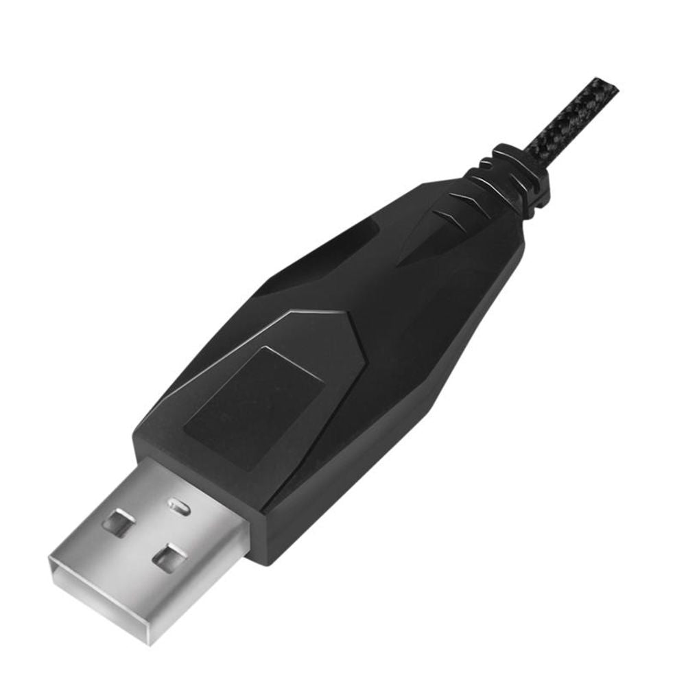 LogiLink Ergonomische USB-Gaming-Maus, 2400 dpi, Schwarz