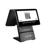 Olympia Registrierkasse T400K Kassensystem für Restaurant und Gastronomie Schwarz