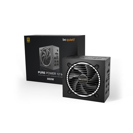 be quiet! PURE POWER 12 M 850W PC-Netzteil 80 PLUS® Gold leiser Betrieb 120mm Lüfter