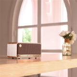 Edifier MP230 Tragbarer Bluetooth-Lautsprecher im Retro-Design, Braun