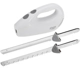 Adler AD 4512 Elektromesser elektrisches Küchenmesser aus Edelstahl Weiß