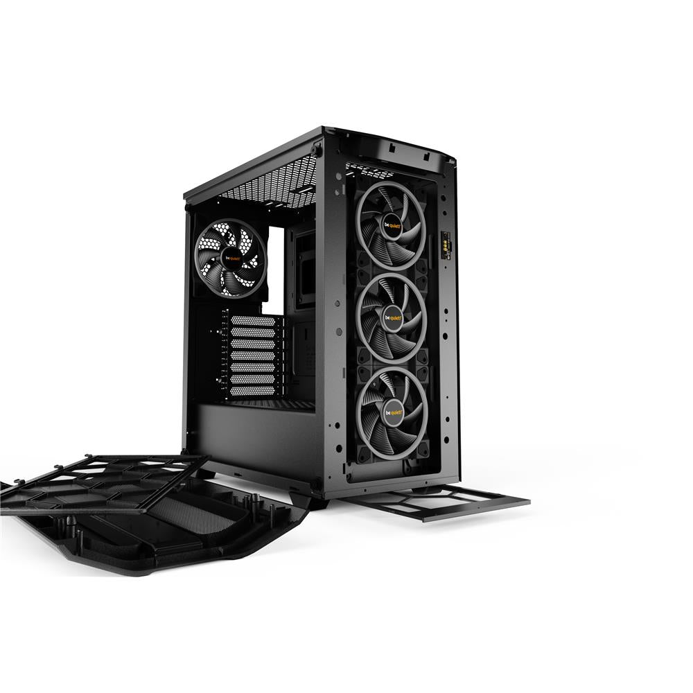 be quiet! PURE BASE 500 FX Black PC-Gehäuse mit ARGB-Beleuchtung BGW43