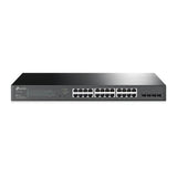 TP-Link TL-SG2428P JetStream 24-Port Gigabit Managed Smart PoE Switch mit 4 SFP-Slots