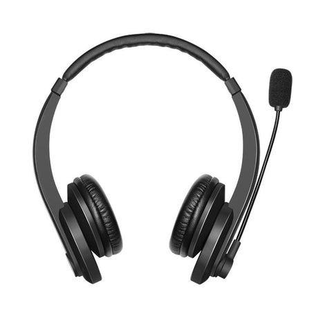 LogiLink Bluetooth Stereo Headset mit Mikrofon, Schwarz