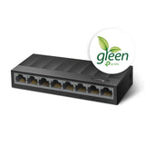 TP-Link LS1008G 8-Port Gigabit Desktop Switch Unmanaged LiteWave Schwarz