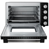 Adler AD 6031 Elektro-Backofen 30L schwarz – Heißluft & Grill, 12 Backmodi