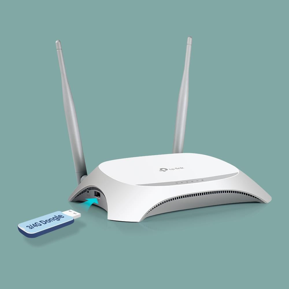 TP-Link TL-MR3420 Wireless Router 3G / 3,75G 4 Port Switch 300Mbps