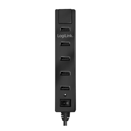 LogiLink USB 2.0 Hub Splitter 7-Port mit EIN/AUS Schalter und LED Anzeige