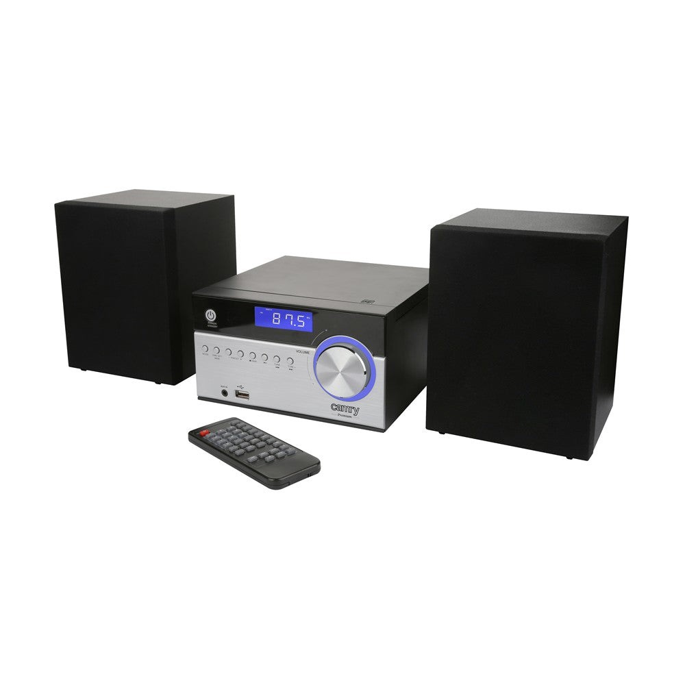 Camry CR 1173 Mini HiFi Anlage mit CD Player, Schwarz