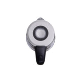 Camry Wasserkocher Glas 1,7L CR 1251w weiß LED beleuchtet kabellos 2200 Watt Glaswasserkocher