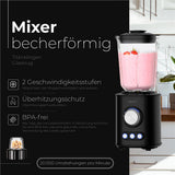 Camry CR 4088 Standmixer 1,5L Glasbehälter – 1800W & Mahlwerk im Set